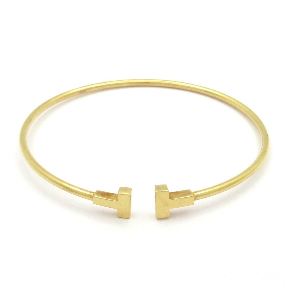 Tiffany & Co. T Narrow Wire Bracelet Bangle